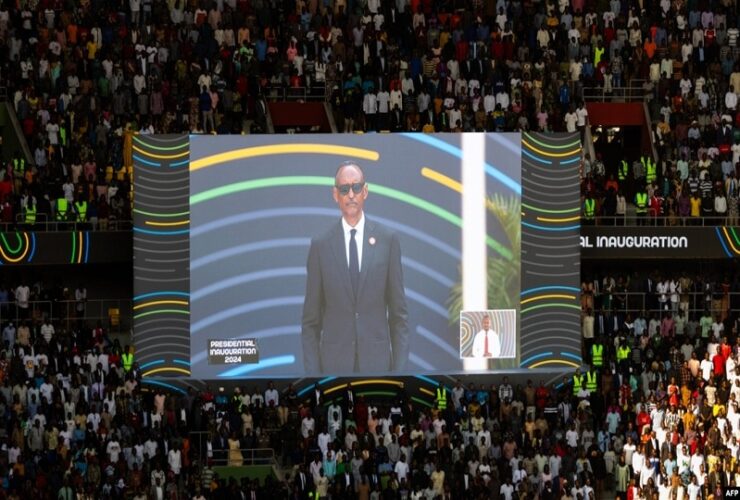 Rwanda president Paul Kagame sworn in for fourth term after landslide victory