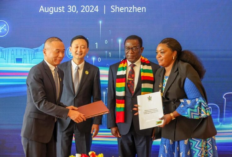 President Emmerson Mnangagwa Highlights Need for Zimbabwe to Embrace Global Technology