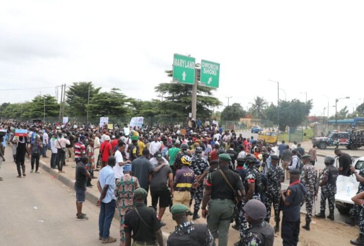 Nigerian court freezes bank accounts of 32 individuals companies over protest against 'bad governance'