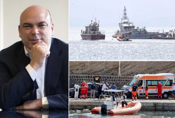 UK tech tycoon Mike Lynch missing after superyacht sinks off