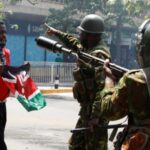 Kenyan police fired live rounds