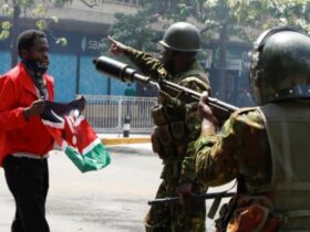 Kenyan police fired live rounds