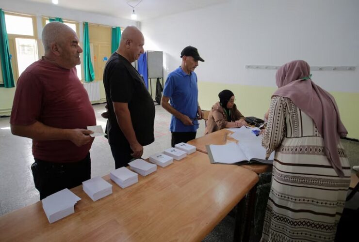 Algerian President Tebboune secures landslide victory for second term as vote dispute Arises