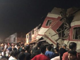 2 dead 29 injured as trains collide in Egypt's Nile Delta