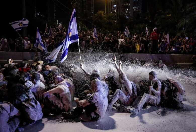 Massive protests erupt in Israel