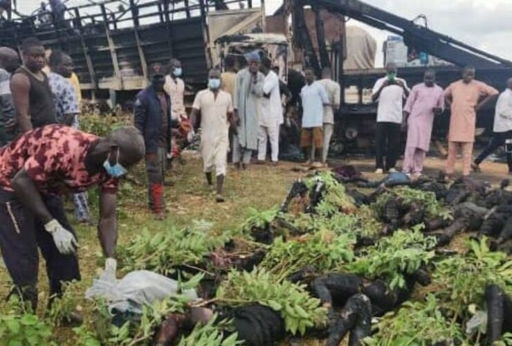 Over 30 people 50 cows killed as petrol-laden tanker explodes in Northern Nigeria