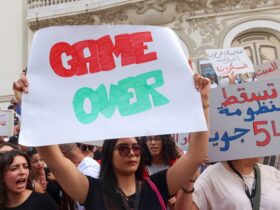 Tunisians resume protest against President Saied ahead of upcoming election