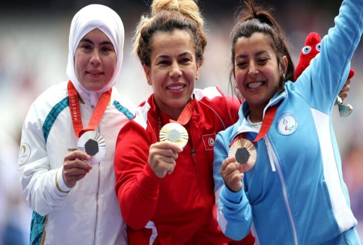 Tunisia's Raoua Tlili Secures Fifth Consecutive Gold in Shot Put at Paralympics