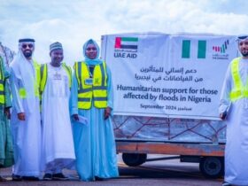 UAE government donates tons of relief materials to support flood victims in Nigeria