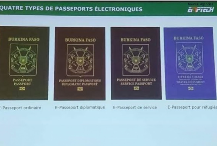 Burkina Faso unveils biometric passports