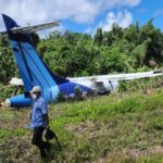 Several passengers injured as plane skids off runway in Indonesia