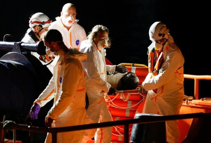 Tragedy strikes as migrant boat capsizes near Spanish Island leaving 9 dead 48 missing