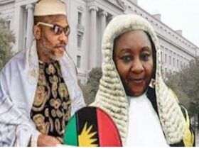 Judge withdraws from Nigerian government's treason case against secessionist leader Nnamdi Kanu