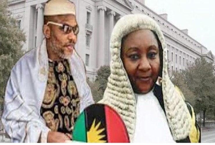 Judge withdraws from Nigerian government's treason case against secessionist leader Nnamdi Kanu