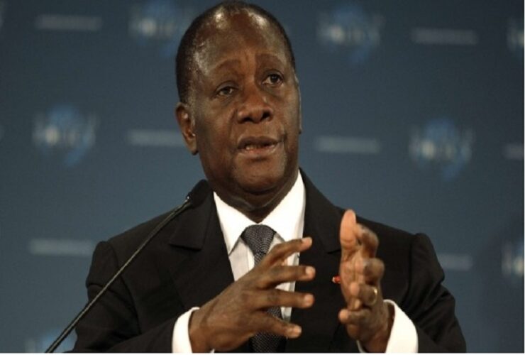 Ivory Coast ruling party urges President Ouattara to run for fourth term in 2025